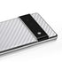 White Carbon Fiber Specialty Texture Material Google Pixel 6 Pro Skin